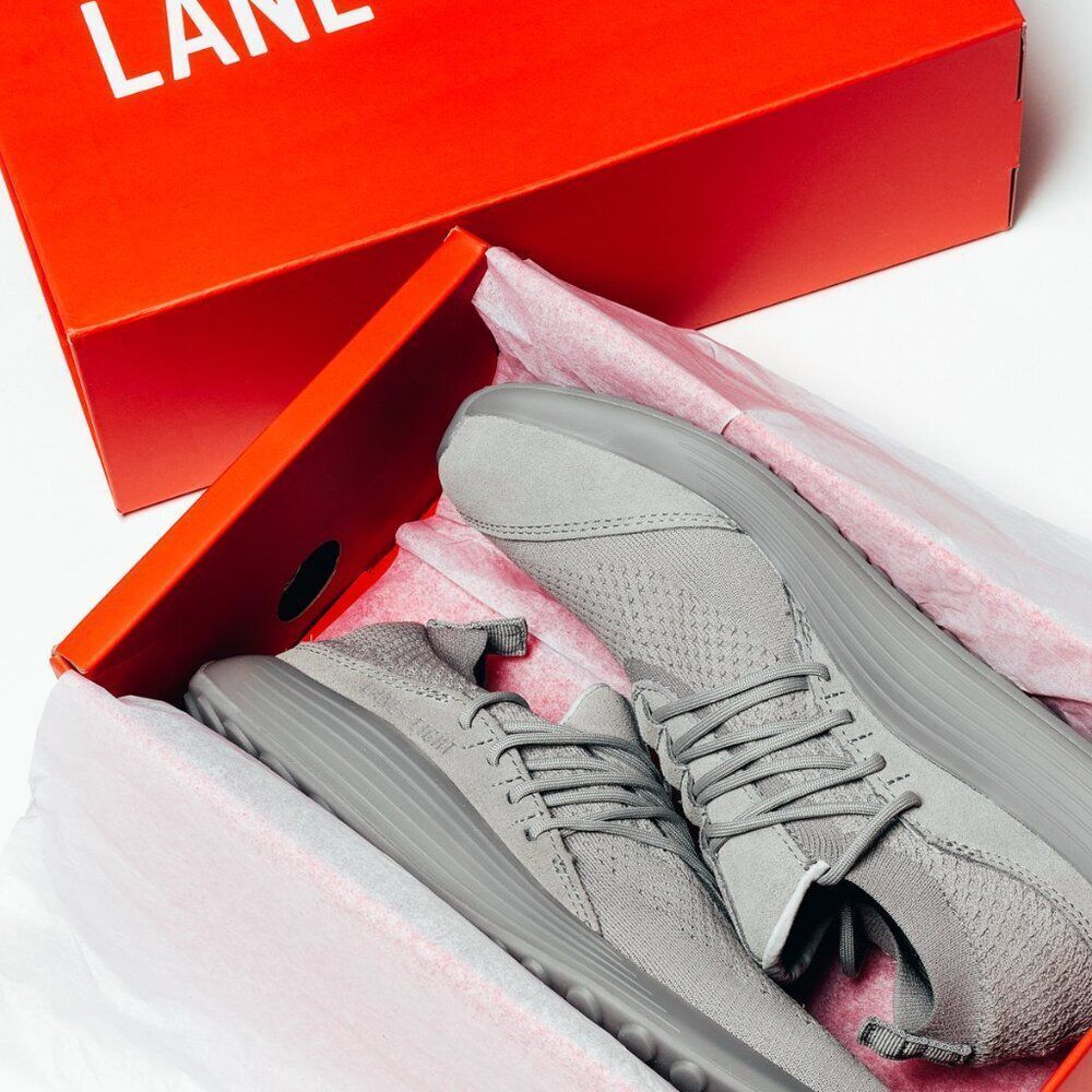 NWT Lane Eight Trainer AD1 Men's 8 Women's 9.5 Lunar Grey HIIT Shoes